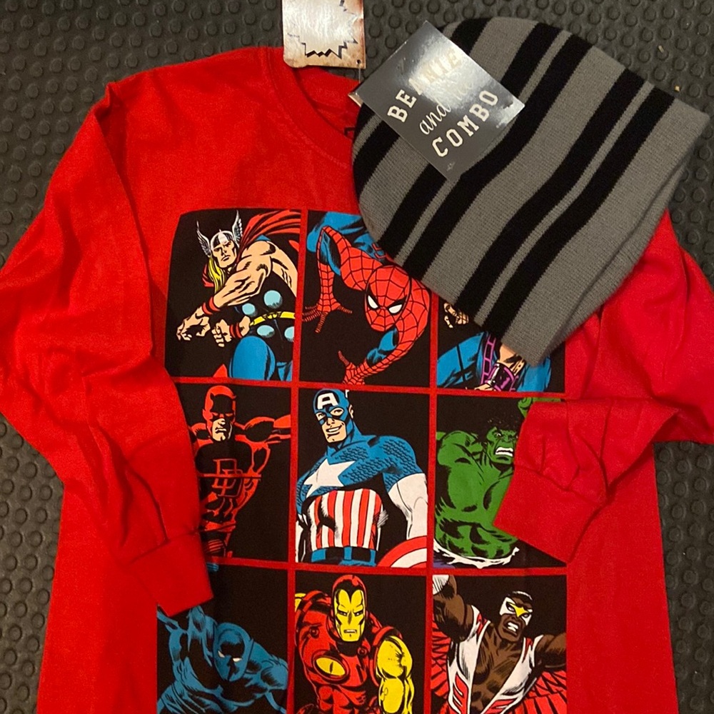 Marvel superhero long sleeve